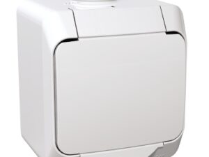 Контакт Schneider CEDAR PLUS с Д.З.ПКОМ бял IP44